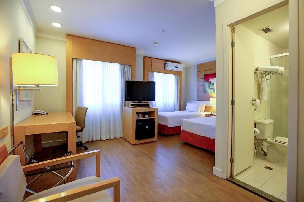 Hotel Flat Nobile Congonhas San Paolo Esterno foto
