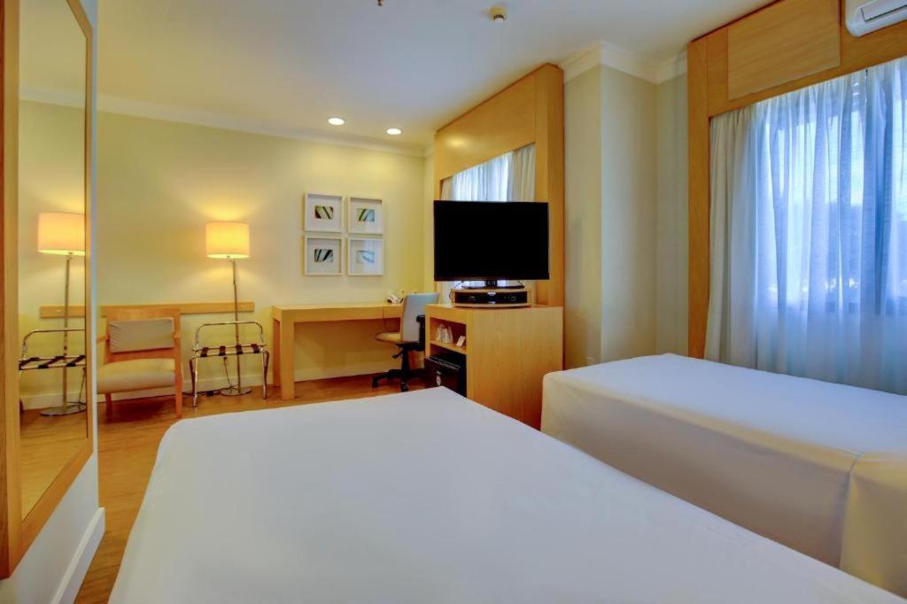 Hotel Flat Nobile Congonhas San Paolo Esterno foto